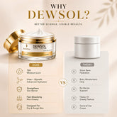 Dewsol Urea cream with glycolic acid, urea, cetylated fatty ester complex for soft and moisturised feet