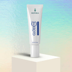 Glodeye under eye cream with folic acid and niacinamide for brighter eyes