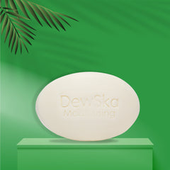 Dewska moisturising bathing bar with vitamin E, shea butter, almond oil and olive oil for hydrating nourishment (Pack Of 3)