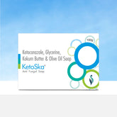 Ketoska Anti fungal soap with ketoconazole, shea butter, Kokum butter, palm & coconut to treat fungal and yeast infections (Pack Of 3)