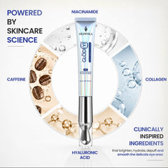 Glodeye 360° Crystal Massager Eye Cream for Dark Circles & Puffiness
