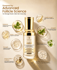TresRich hair serum with redensyl 3% for hair growth Also contains anagain 3%, procapil 3%, baicapil 4% and symhair force 4% for hair growth