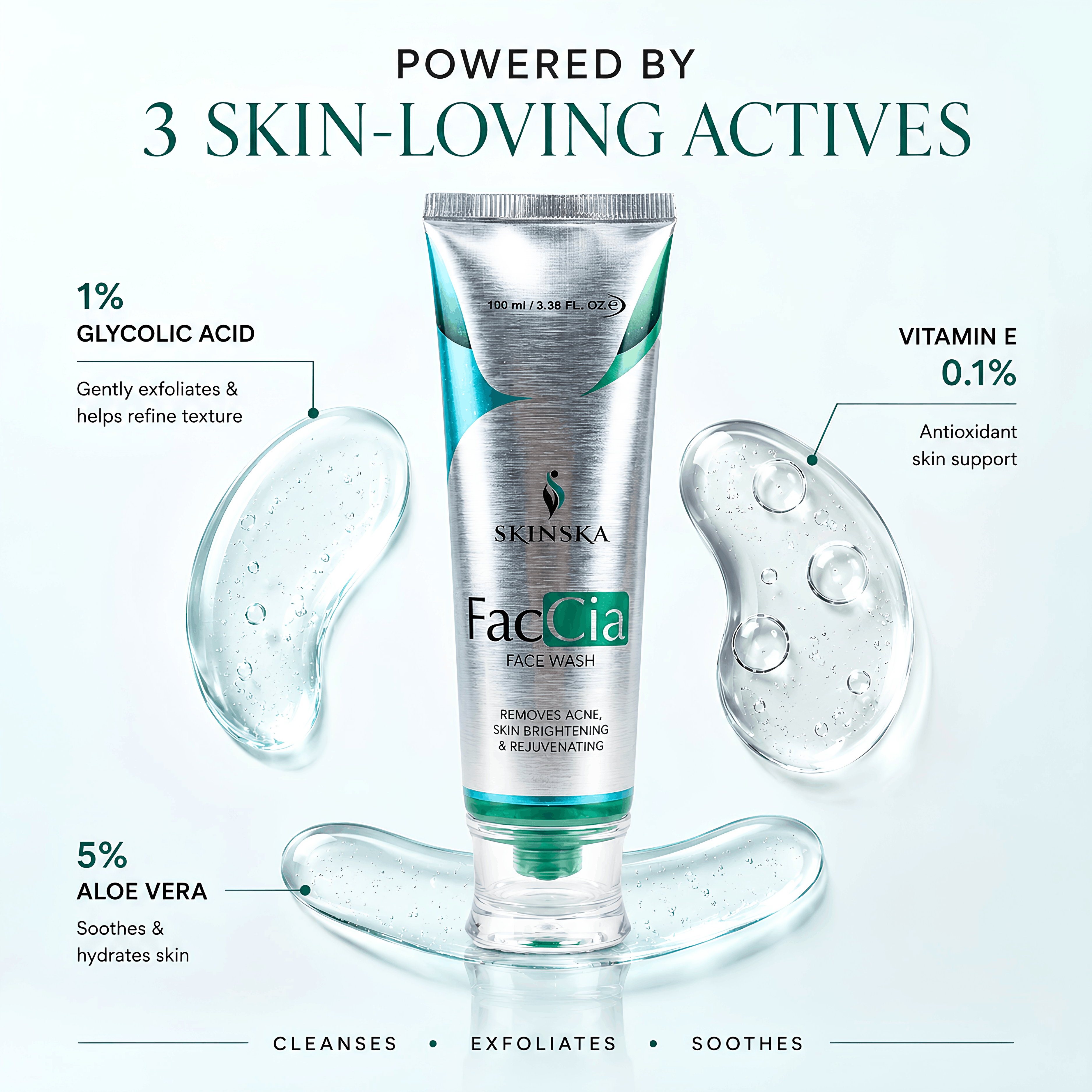 Faccia-S Anti - Acne Face Wash