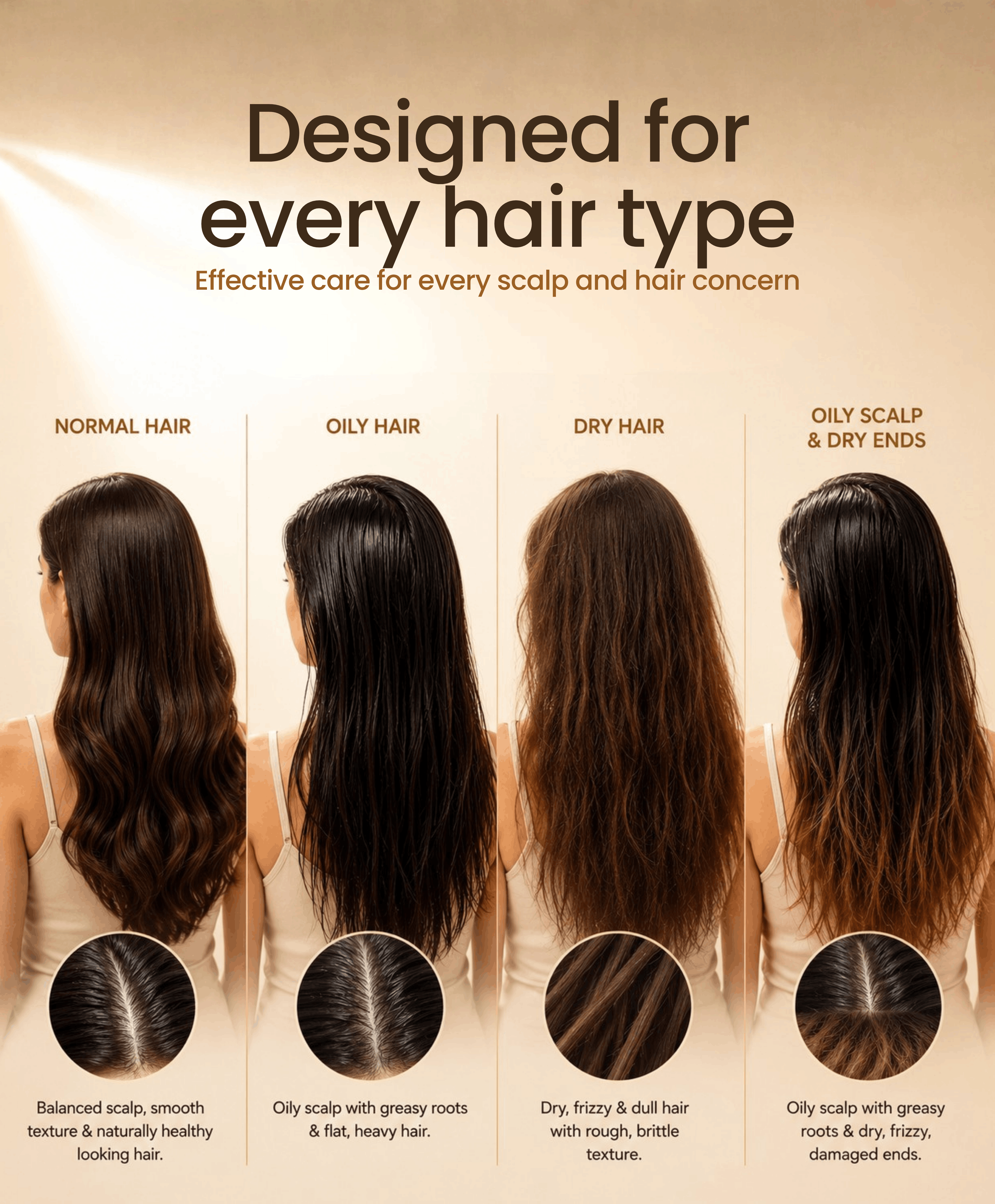 TresRich hair serum with redensyl 3% for hair growth Also contains anagain 3%, procapil 3%, baicapil 4% and symhair force 4% for hair growth