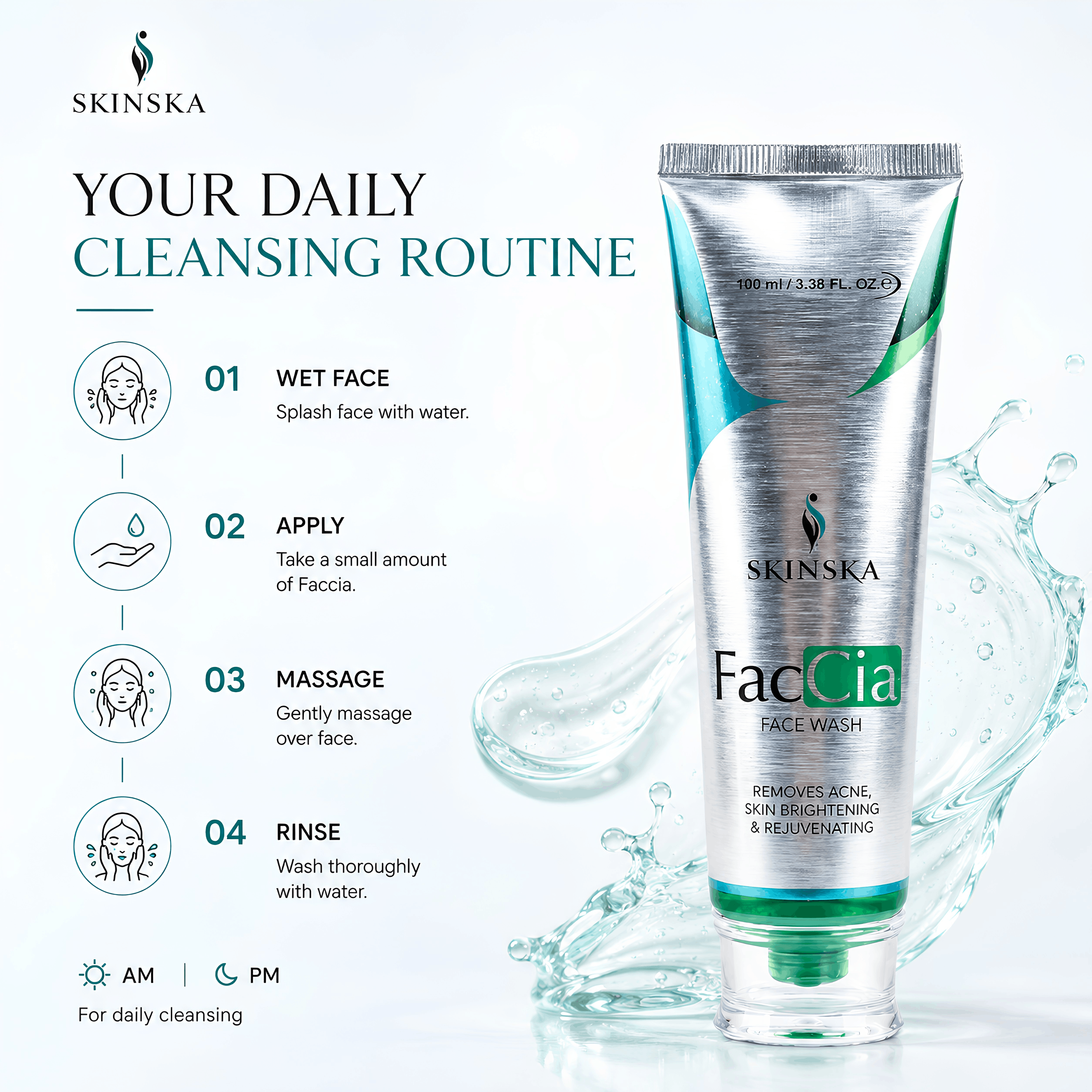 Faccia-S Anti - Acne Face Wash