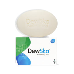 Dewska moisturising bathing bar  with vitamin E, shea butter, almond oil and olive oil for hydrating nourishment (Pack Of 3)