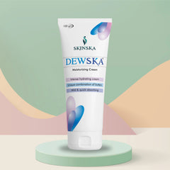 Dewska moisturising cream  with cocoa butter, shea butter, vitamin E and aloe vera extracts  for the best face moisturiser (Pack Of 2)