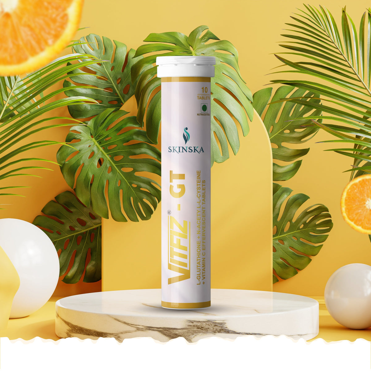 vitamin c with glutathione and l cysteine Vitfiz