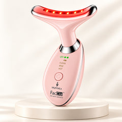 Faccia LED Facial Massager | A Classy At Home Facial Sculpting & Rejuvenation Experience | Refined skincare technology, beautifully designed for everyday luxury